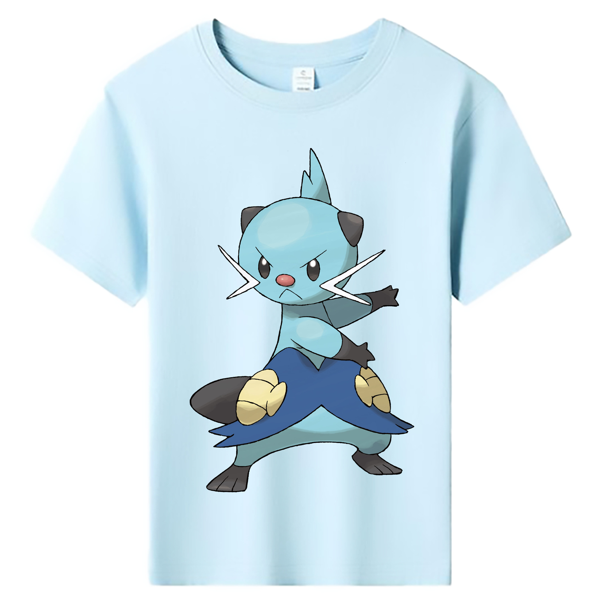 （画像用） ポケットモンスター Pokémon 綿100％キッズTシャツ（フロントプリント）